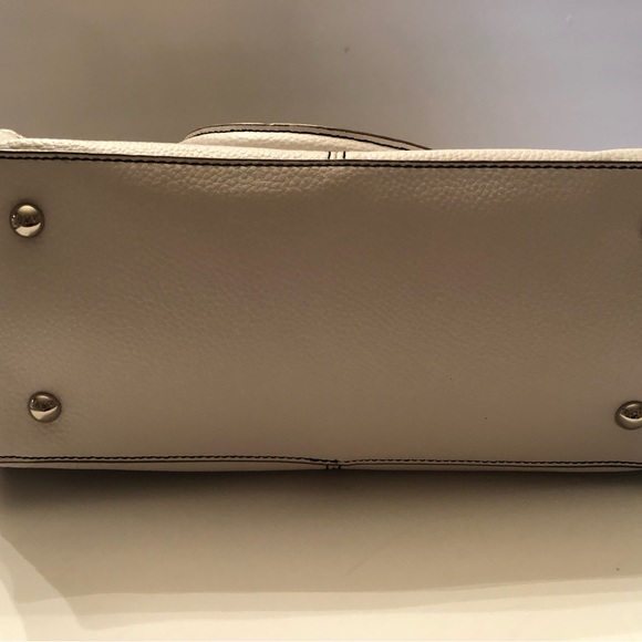 Tignanello Pebble Leather Colorblock Satchel - Picture 7 of 15